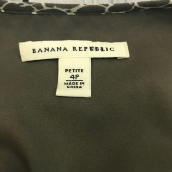 Banana Republic Sleeveless Print Maxi size 4P - Picture 5 of 5